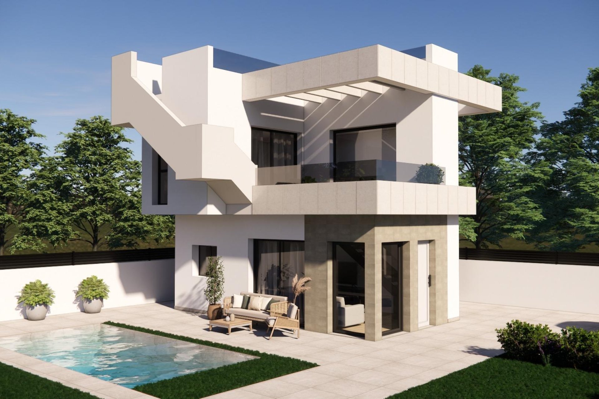 Obra nueva - Villa - Los Montesinos - La Herrada