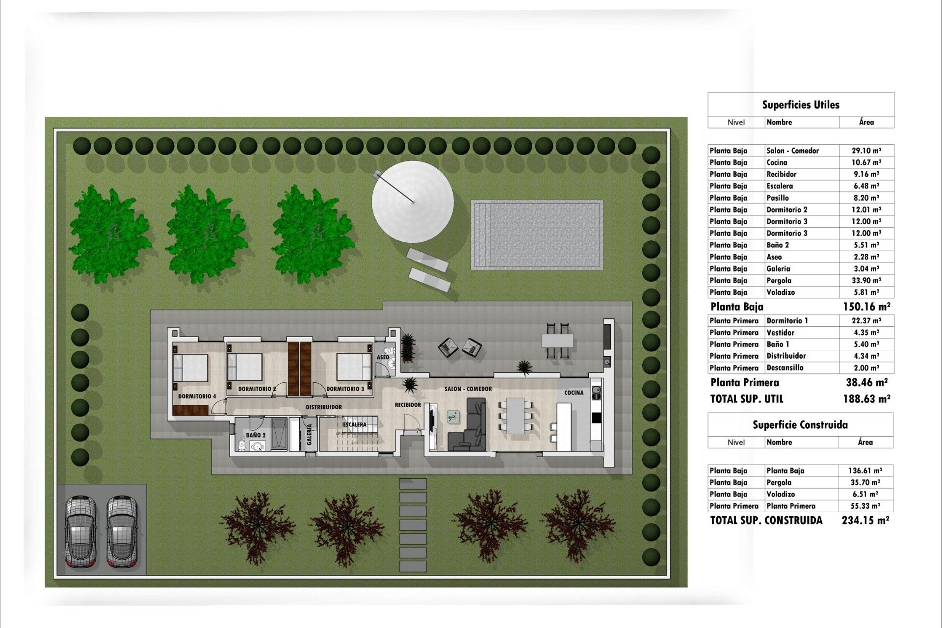 Obra nueva - Villa - Pinoso - Lel