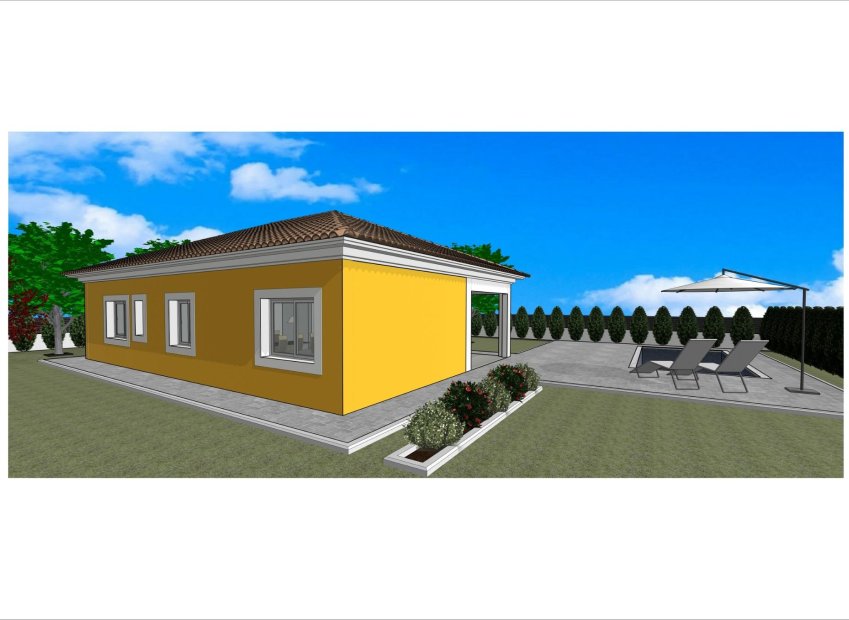 Obra nueva - Villa - Pinoso - Lel