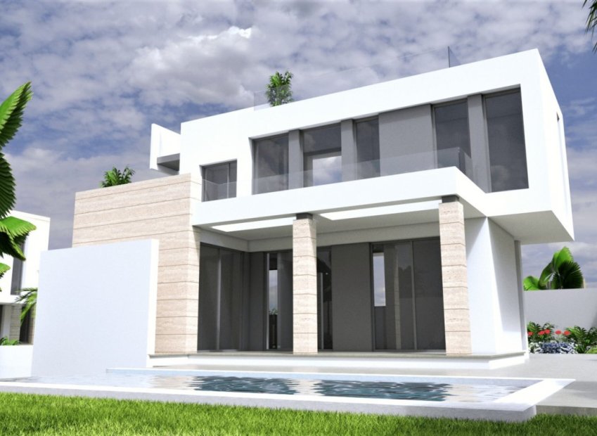 Obra nueva - Villa - Torrevieja - Aguas Nuevas 1