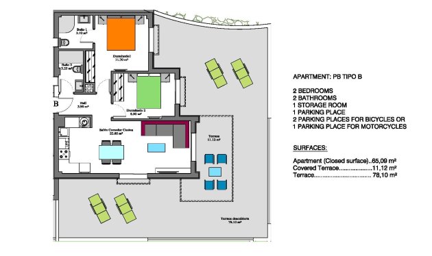 Nieuwbouw - Apartment - Orihuela Costa - Las Filipinas