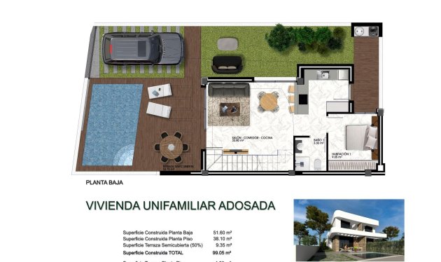 Nieuwbouw - Villa - Montesinos - La Herrada