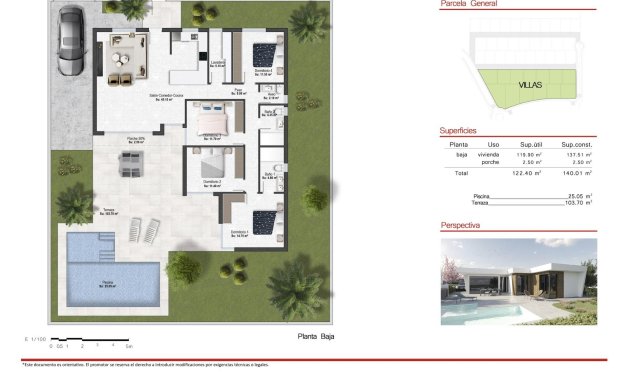 Nieuwbouw - Villa - Banos y Mendigo - Altaona Golf And Country Village