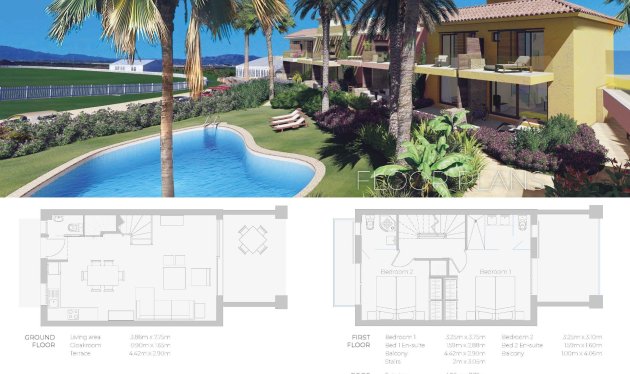 Nieuwbouw - Town House - Cuevas Del Almanzora - Desert Spring Golf