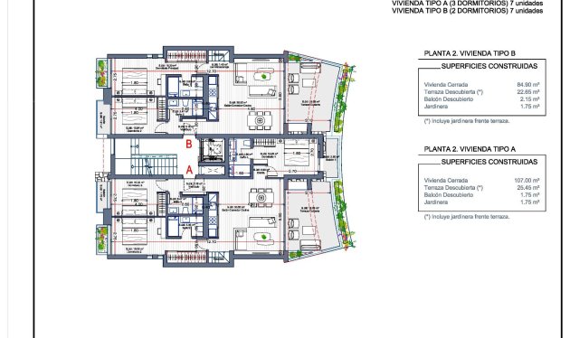 Nieuwbouw - Penthouse - La Manga Club - Las Orquídeas