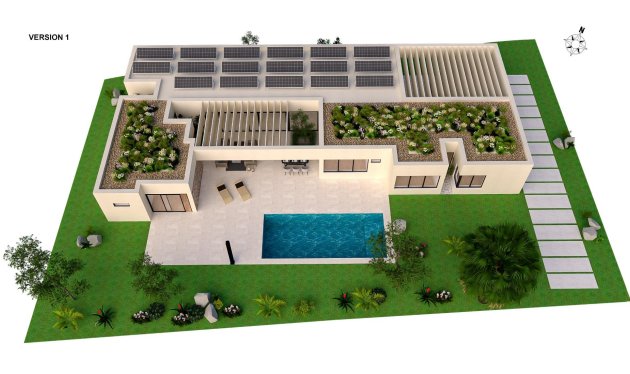 Nieuwbouw - Villa - Banos y Mendigo - Altaona Golf And Country Village