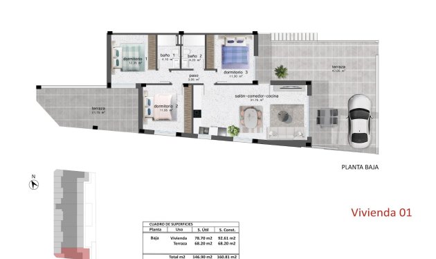 Nieuwbouw - Bungalow - Pilar de la Horadada - Polígono Industrial Zona Raimundo Bened