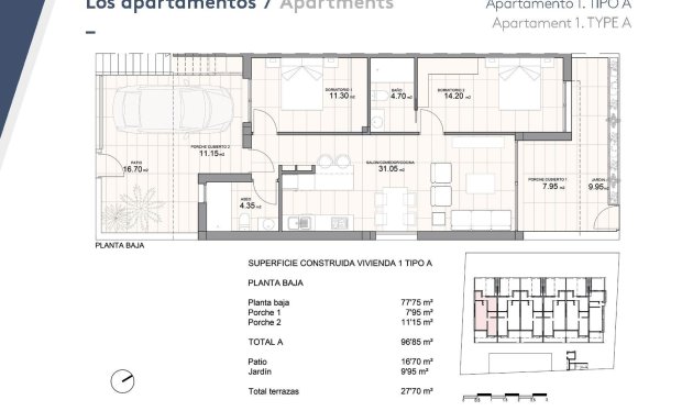 Nieuwbouw - Bungalow - Pilar de la Horadada - Zona Pueblo