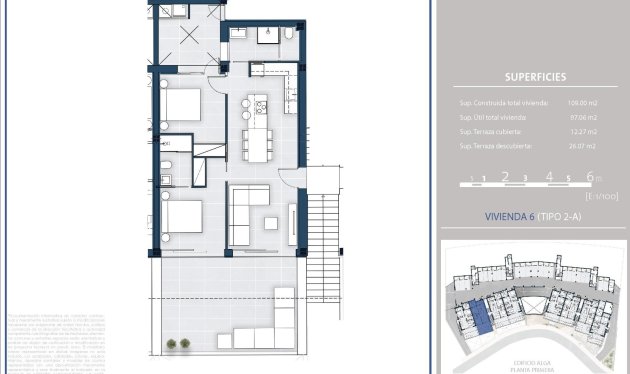 Nieuwbouw - Apartment - Arenal d´en Castell - pueblo