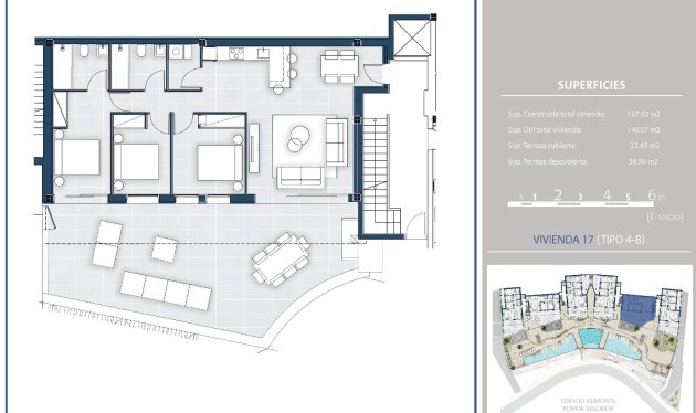 Nieuwbouw - Apartment - Arenal d´en Castell - pueblo