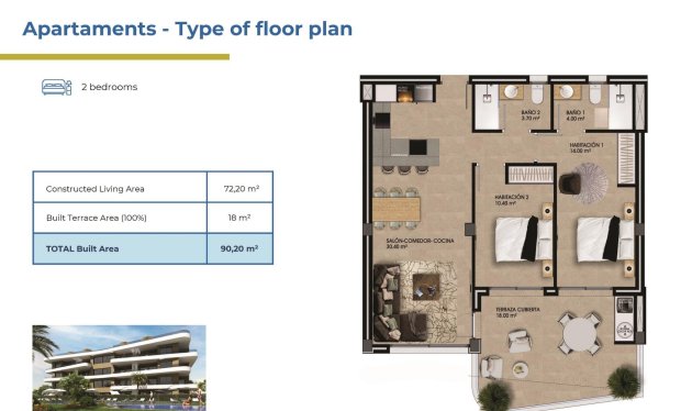 Nieuwbouw - Penthouse - Orihuela Costa - Punta Prima