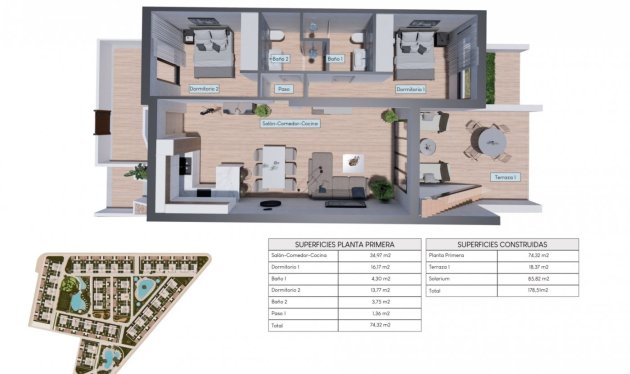 Nieuwbouw - Bungalow - Torrevieja - Los Balcones