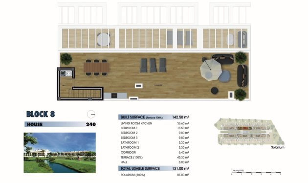 Nieuwbouw - Penthouse - Los Alcazares - Serena Golf