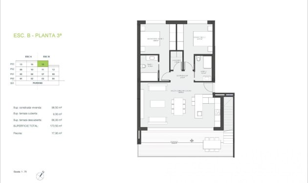 Nieuwbouw - Penthouse - Orihuela - Las Colinas Golf