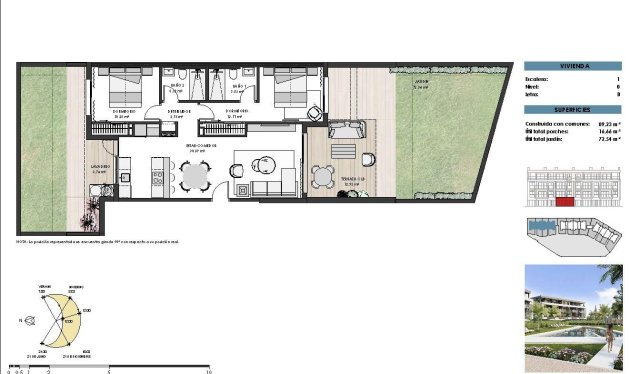 Nieuwbouw - Apartment - Torre Pacheco - Santa Rosalia Lake And Life Resort