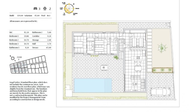 Nieuwbouw - Villa - Algorfa - La Finca Golf