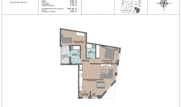 Nieuwbouw - Apartment - Algorfa - Pueblo